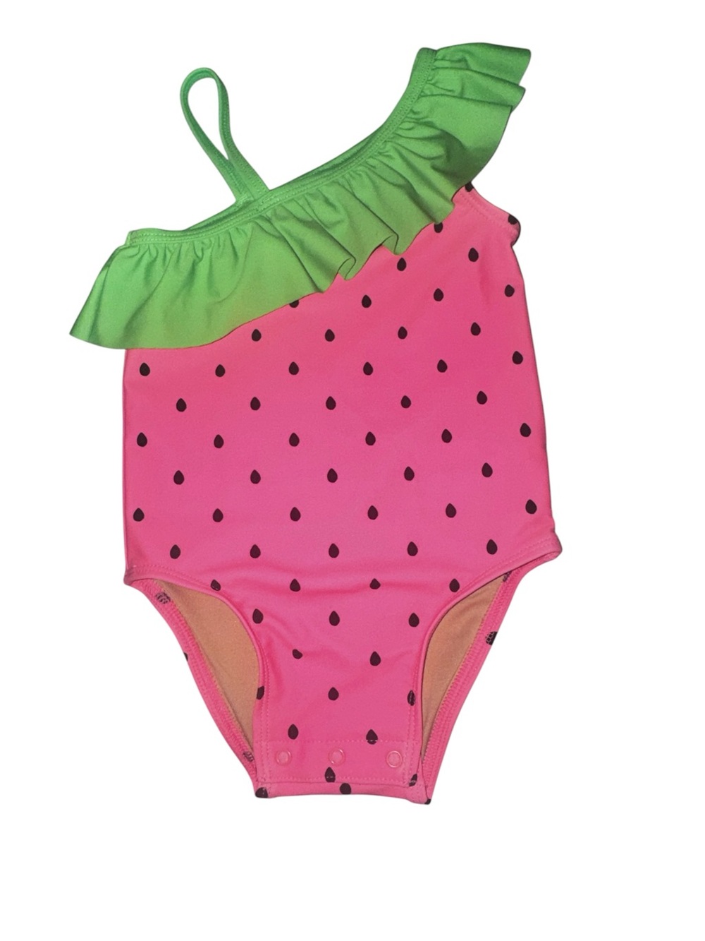 Old Navy Green and Yellow Baby Swimsuit - Picture 3 of 4